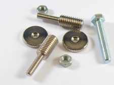 #3047-0 BSWKIT™ Gloss Nickel, “Pro” conversion posts for Gibson® with Nashville and Heritage® with Schaller bridges