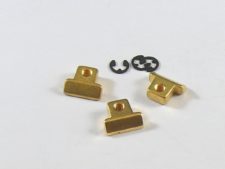 #3122 No Notch Saddles, Natural Brass