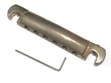 #3017-3 Wraparound Tailpiece/Bridge Aged Gold