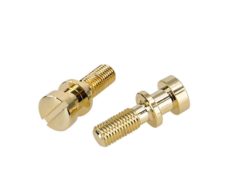 #3222 Precision Tailpiece Studs (INCH) Gloss Gold