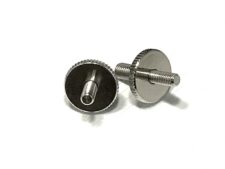 #3051-0 NSWKIT™ Gloss Nickel, “E-Z” conversion posts for Gibson® with Nashville and Heritage® with Schaller bridges