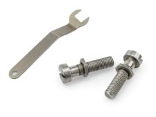 #3351-1 Wrap-Lock™ (METRIC) Aged Nickel, for HERITAGE, EPIPHONE, and other IMPORTED GUITARS