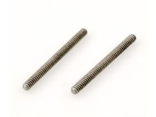 #3084-1-XL Extra Long ABR-1 (6-32) Bridge Posts, GERMAN BELL BRASS, Aged Nickel plated