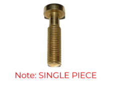 #7003 Tone-Lock™ (INCH) Aged Gold, Single Stud