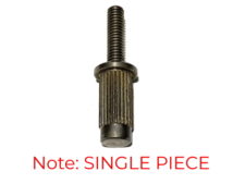#7017 iNsert™ Aged Nickel, Single conversion post