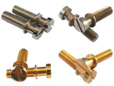 "Vintage Steel" Tailpiece Studs